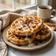 Cinnamon Roll Protein Waffles